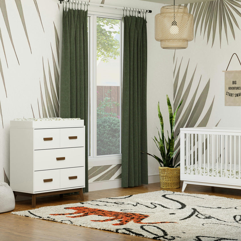 Scoot 3-Drawer Compact Changer Dresser with Removable Changing Tray (34")