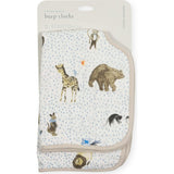 Cotton Muslin Burp Cloth 2 Pack - Party Animals