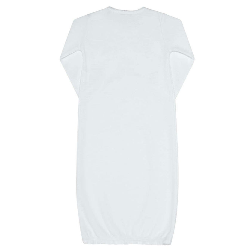 White Bubble Baby Gown