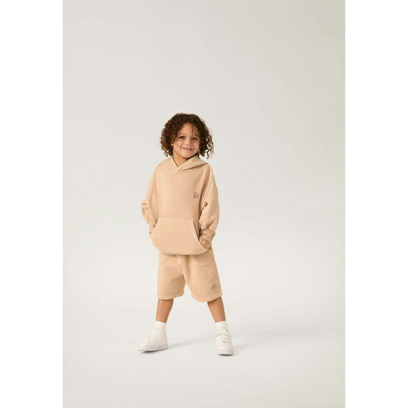 Natural Dye Everyday Shorts in Latte