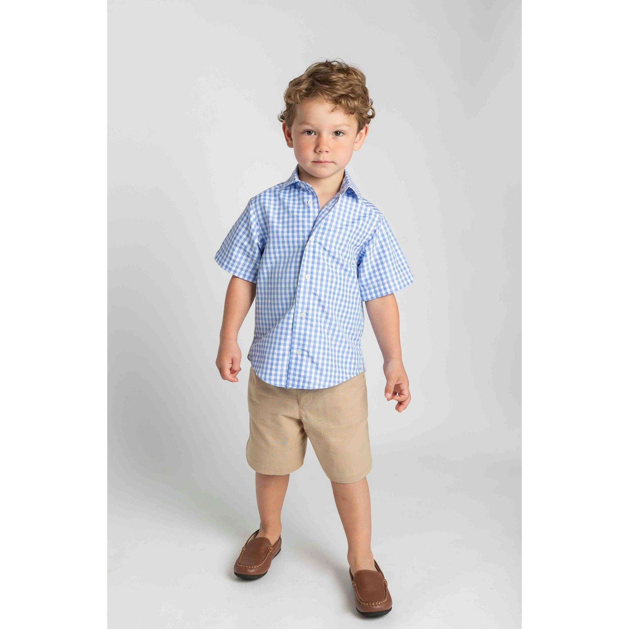 Gingham Camp Shirt