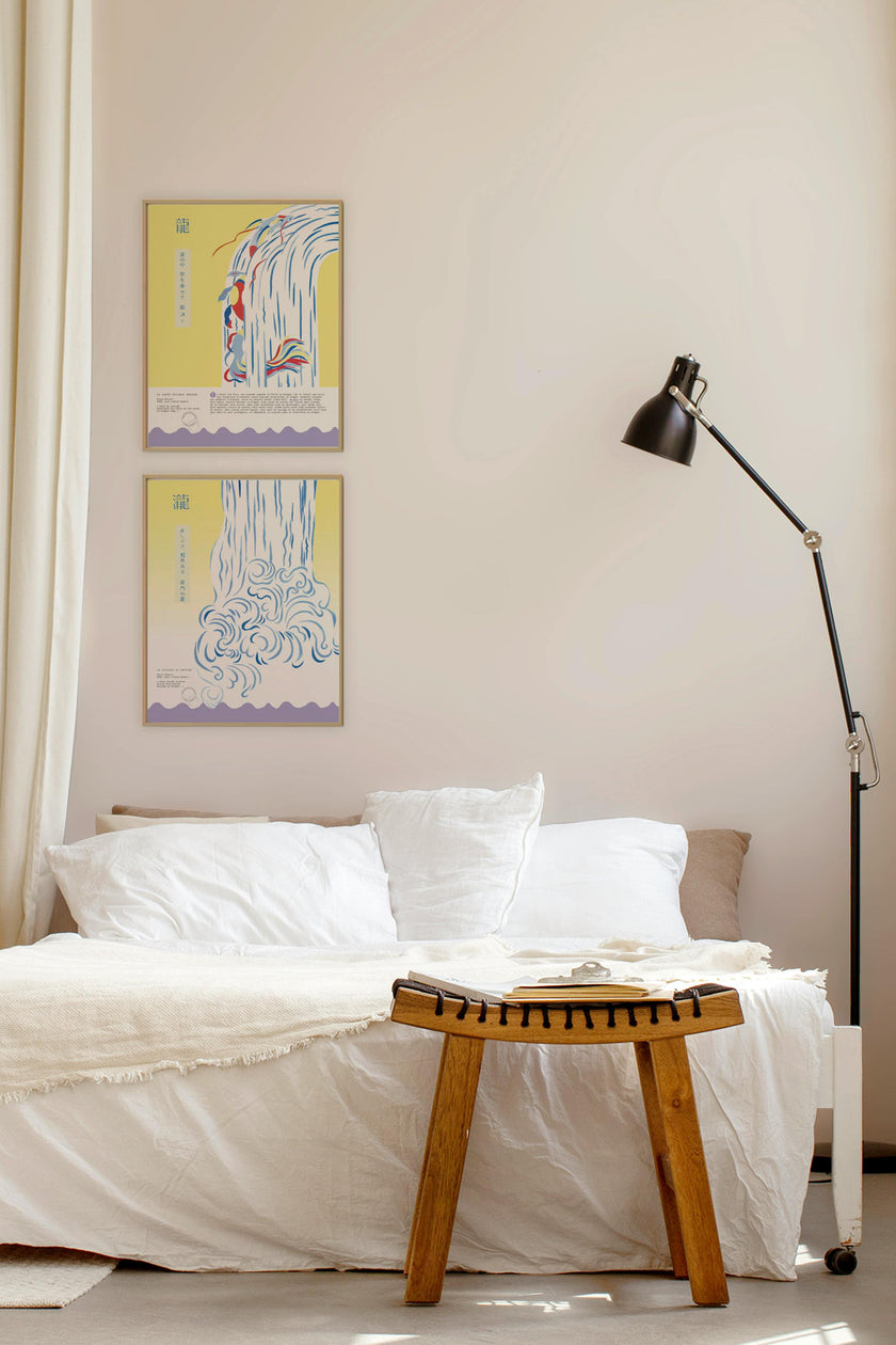 Artprint La Carpe devenue Dragon