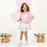 Sweet Floral Easter Bunny Wand