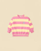 Organic Sunday Striped Sweatshirt