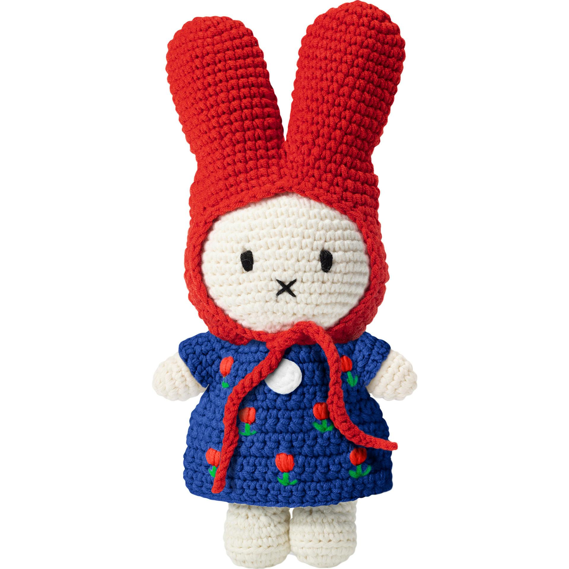 Miffy Tulip Crochet Doll Handmade