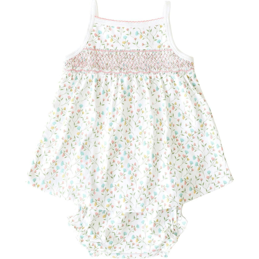 Pink Arabella Smocked Tank Dress