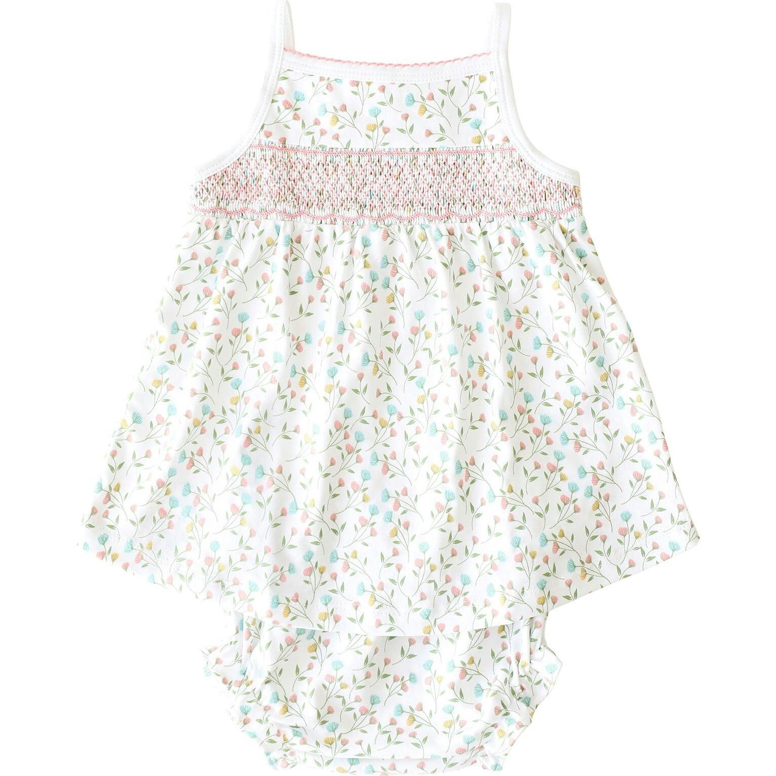 Pink Arabella Smocked Tank Dress