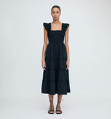 The Ellie Nap Dress - Black Crepe