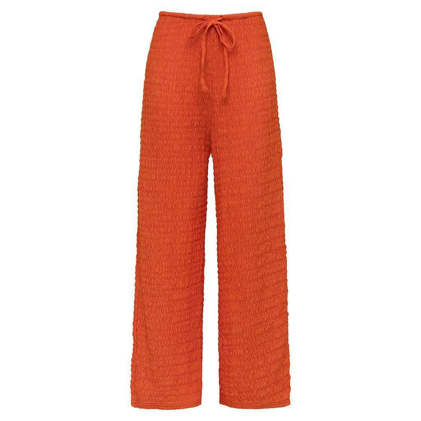 Drawstring Wide Leg Pant