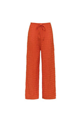 Drawstring Wide Leg Pant