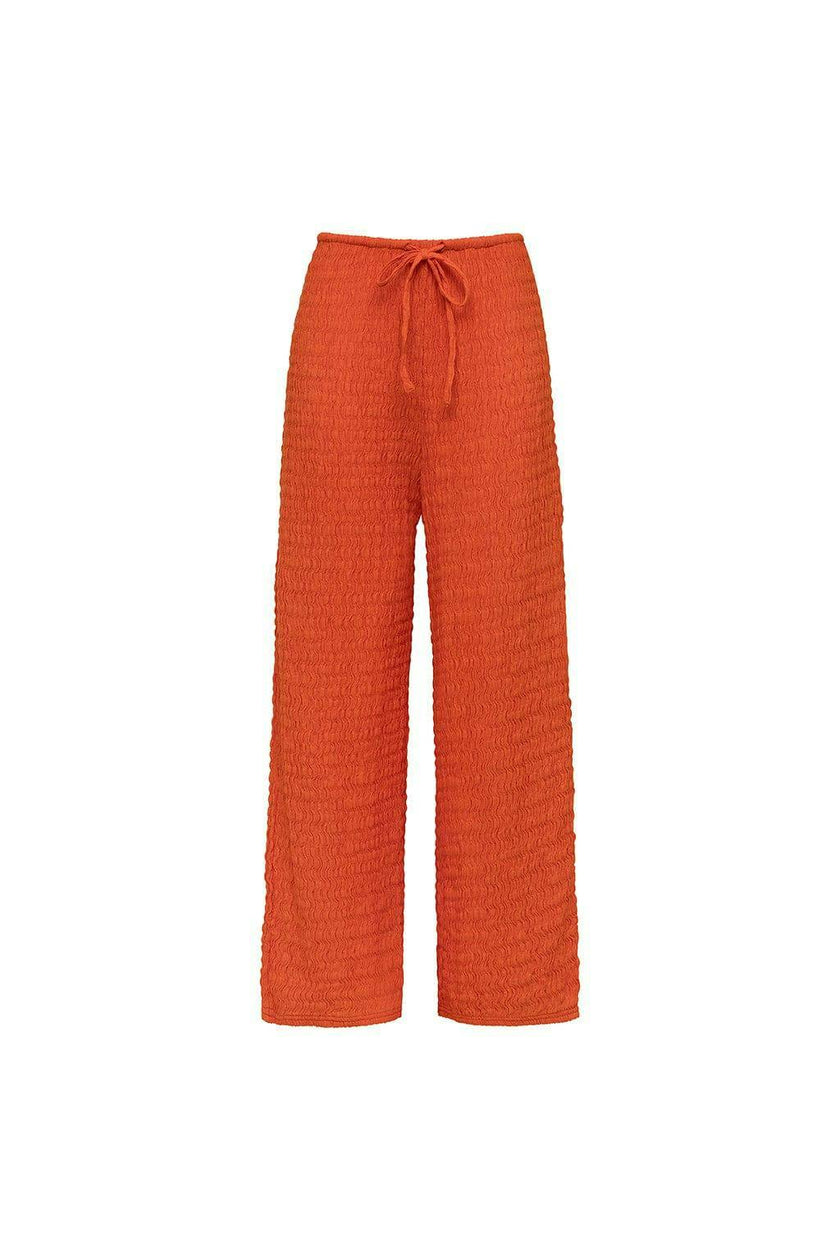 Drawstring Wide Leg Pant