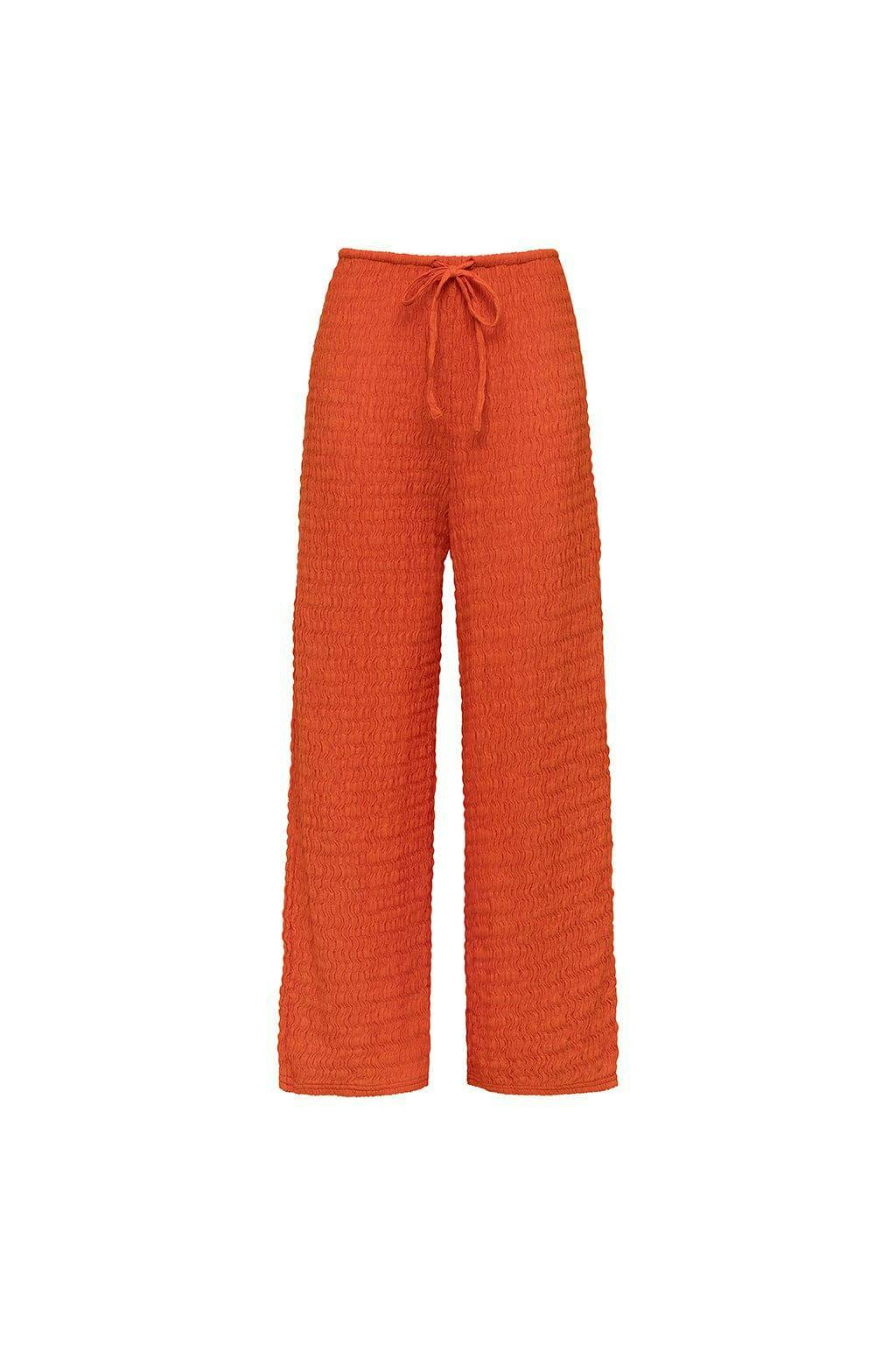 Drawstring Wide Leg Pant