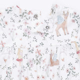 Enchanted Woodland - Smocked Long Sleeve Romper