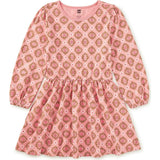 Blouson Sleeve Pocket Dress, Pink
