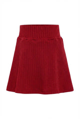 Libba Skirt Textured Red