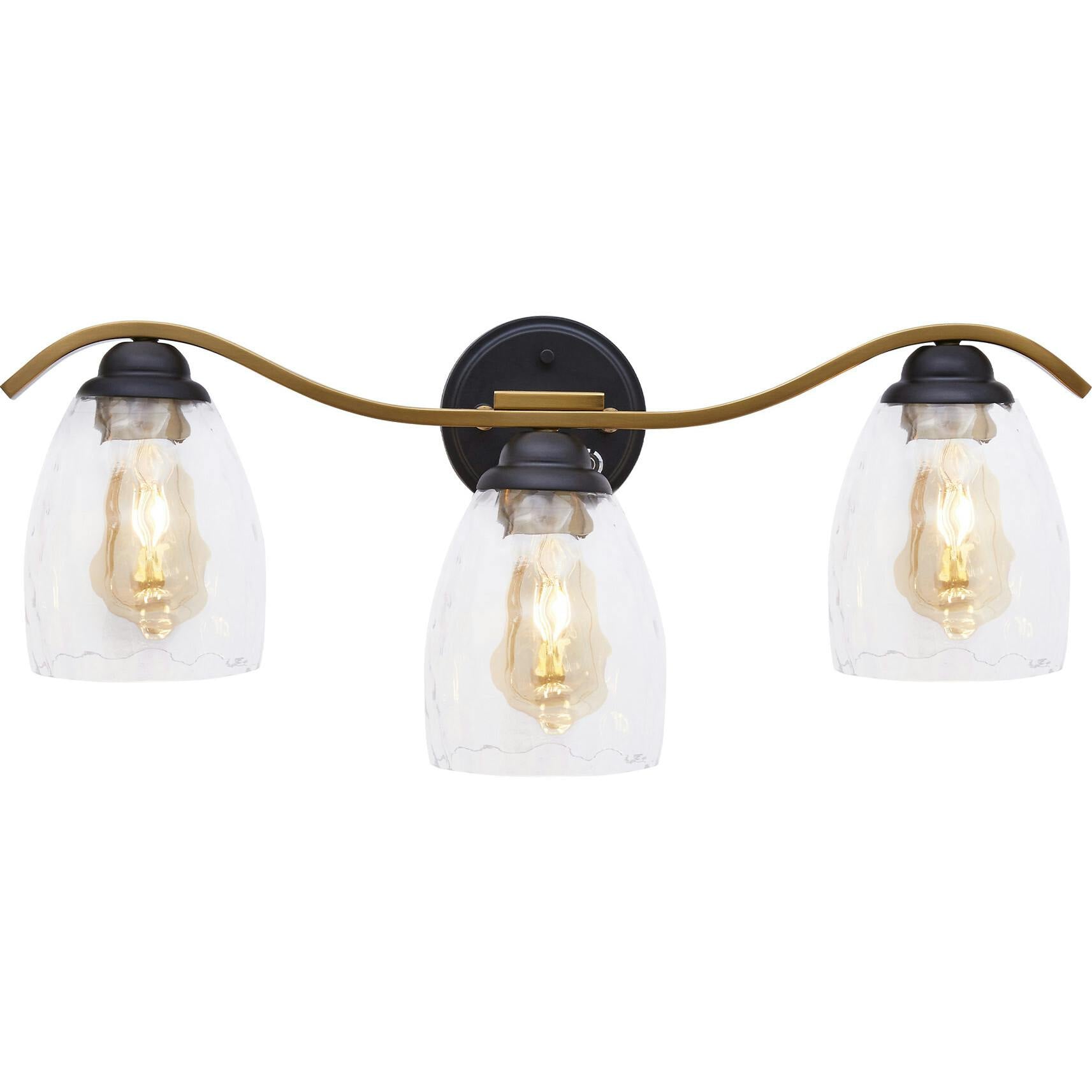Heidi Dimmable 3-Light Bathroom Vanity Light