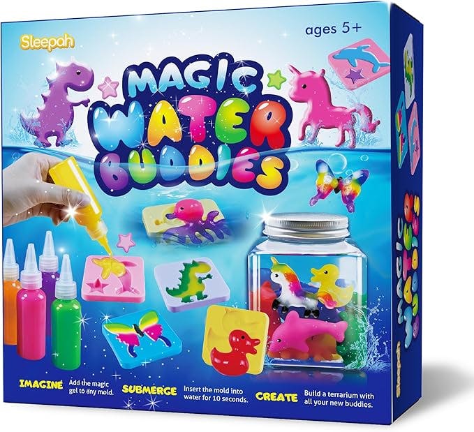 Aqua Fairy Water Gel Kit – Magic Water Elf Toy - Make Your Own Squishes Set