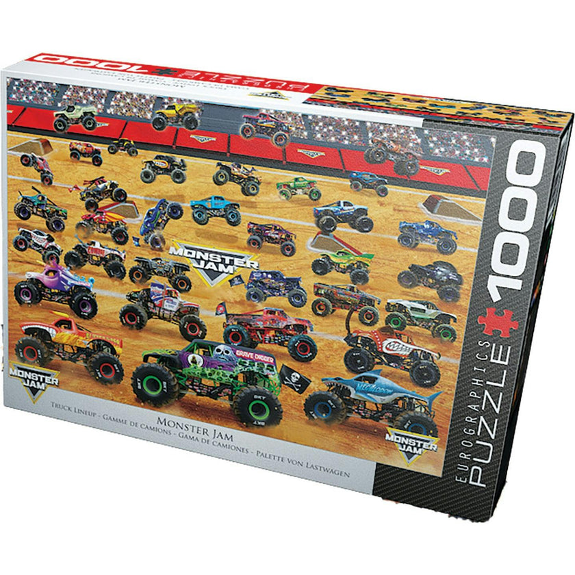 Monster Jam: Truck Lineup - 1000pc Puzzle