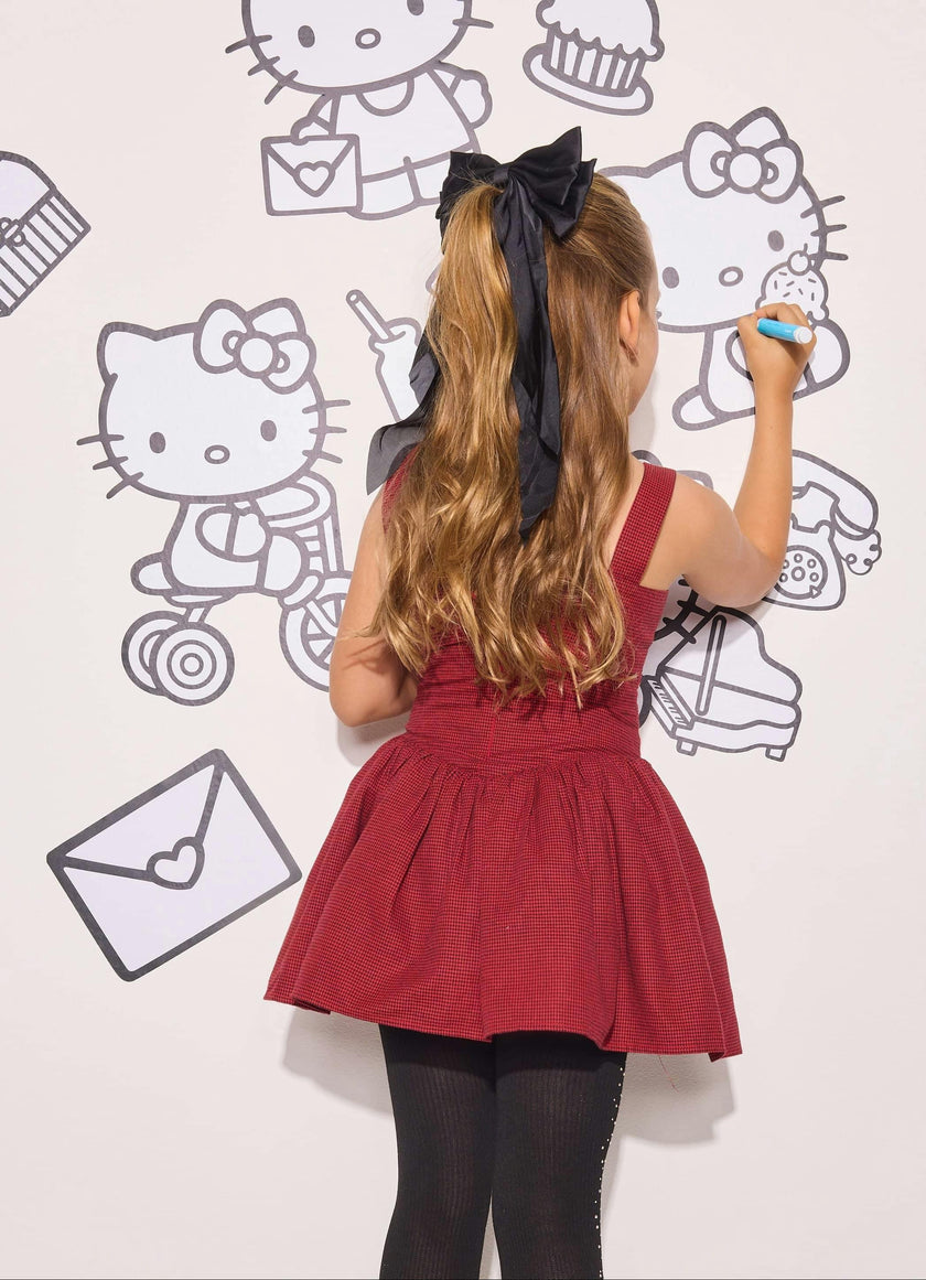 Houndstooth Bow Dress