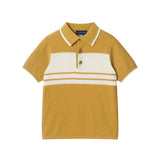 Boys Sweater Knit Polo | Heritage Stripe