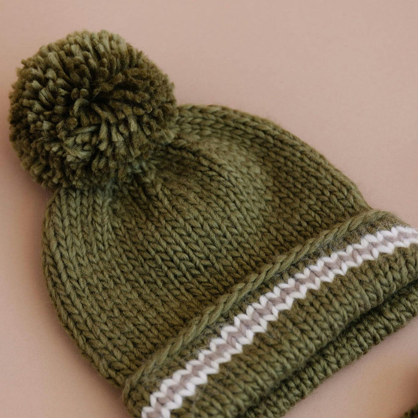 Varsity Beanie, Moss