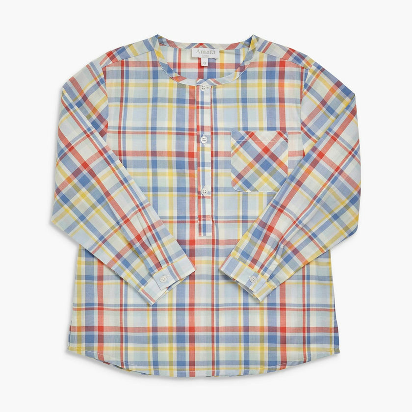 Victor Shirt Multico Madras Check