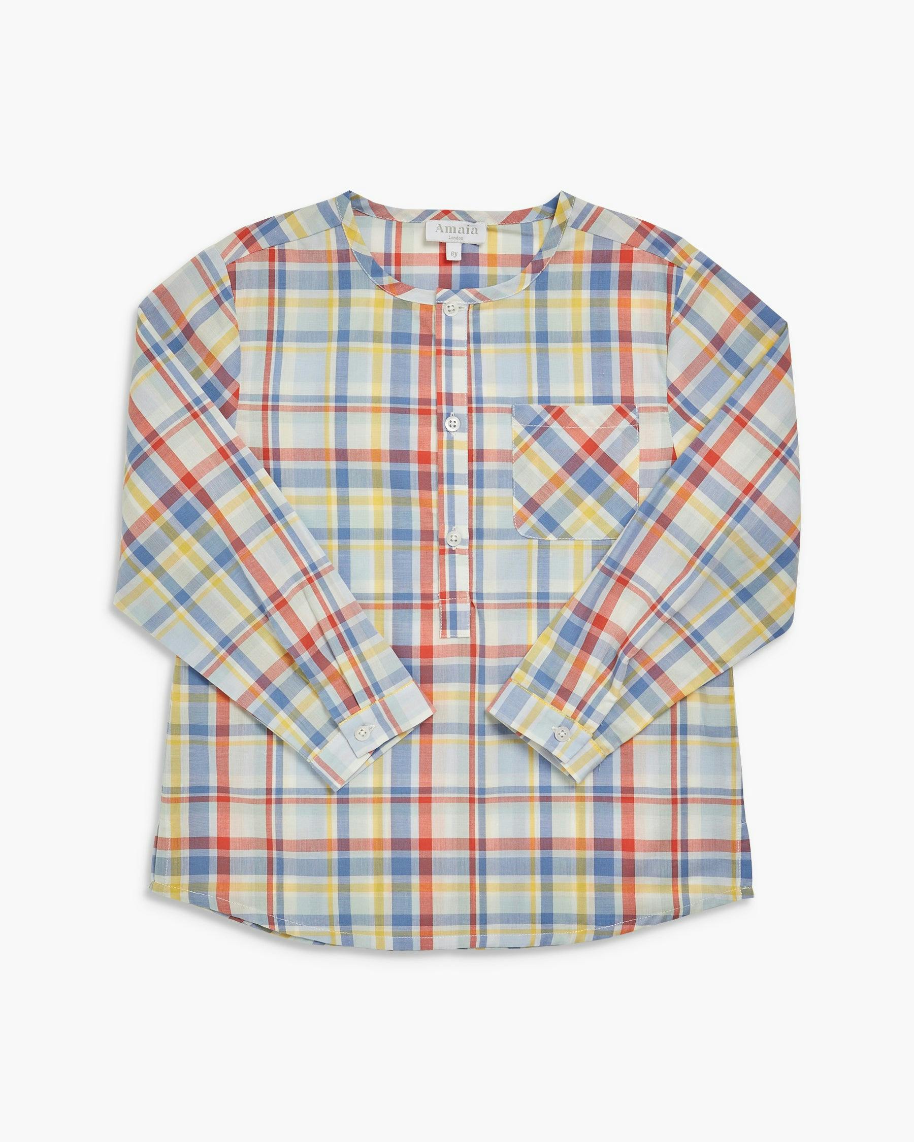 Victor Shirt Multico Madras Check