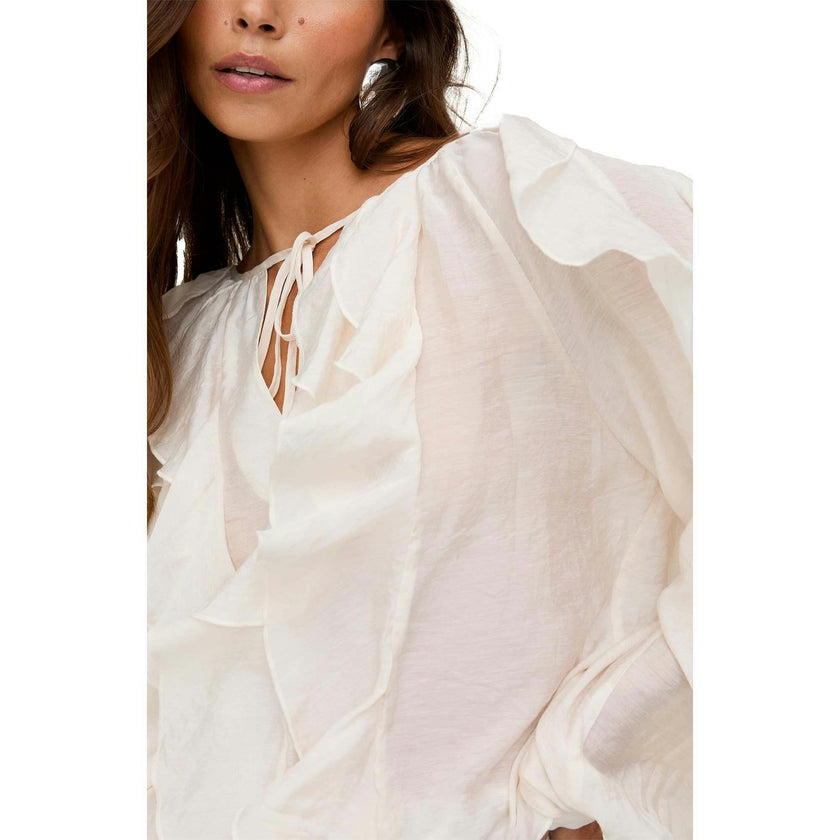 Sophie All Over Ruffle Blouse
