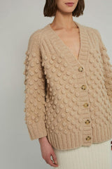 LIAN CARDI | PALE CAMEL