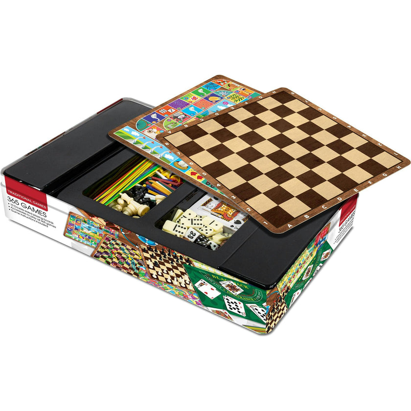365 Games in Tin Storage Case: Games for Each Day of the Year