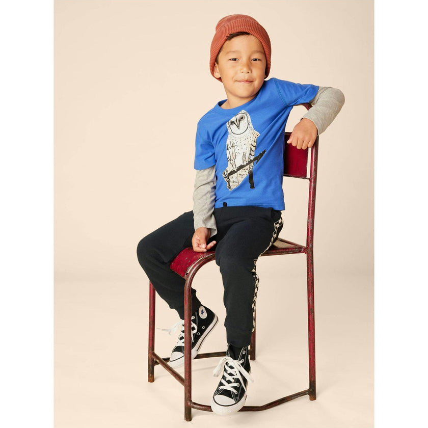 Stripe-Out Elastic Waist Drawstring Pocket Joggers