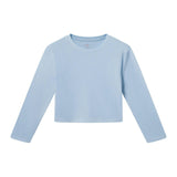 Tween (7-16) Girls Heart Pointelle Pajama Set | Light Blue