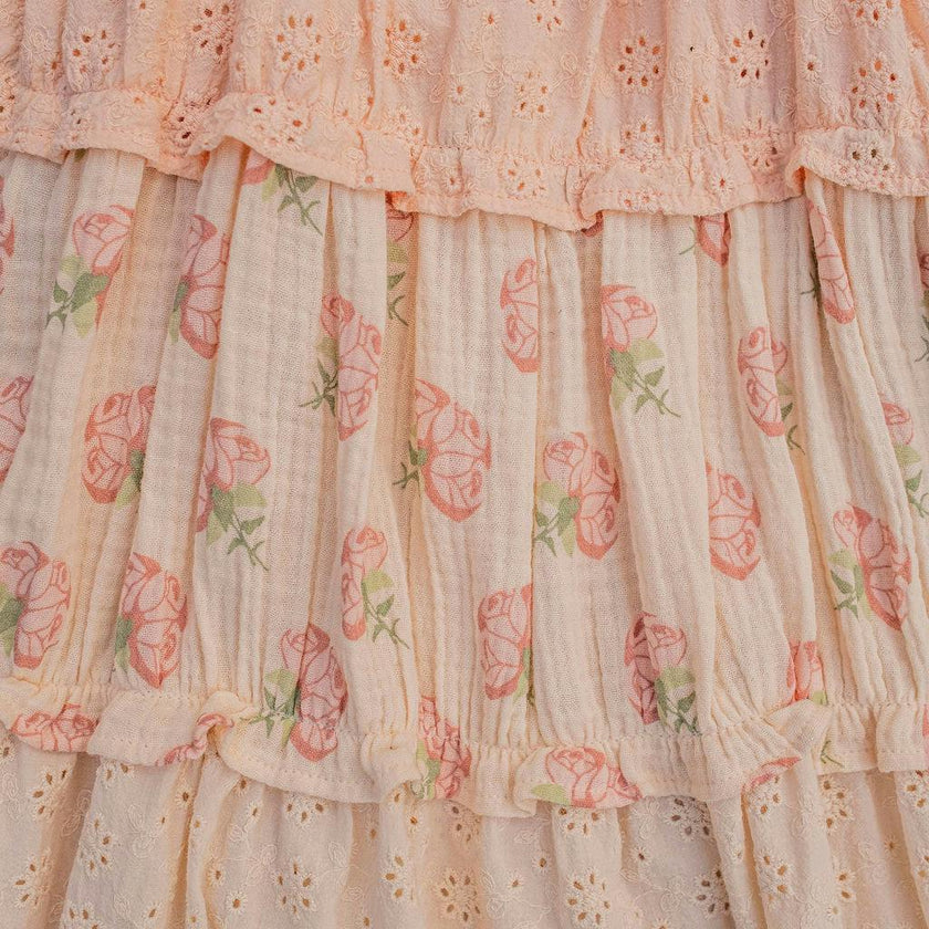 Amber Dress in Pink Rose