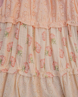 Amber Dress in Pink Rose