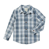 ATWOOD woven shirt  blue /white /denim piaid