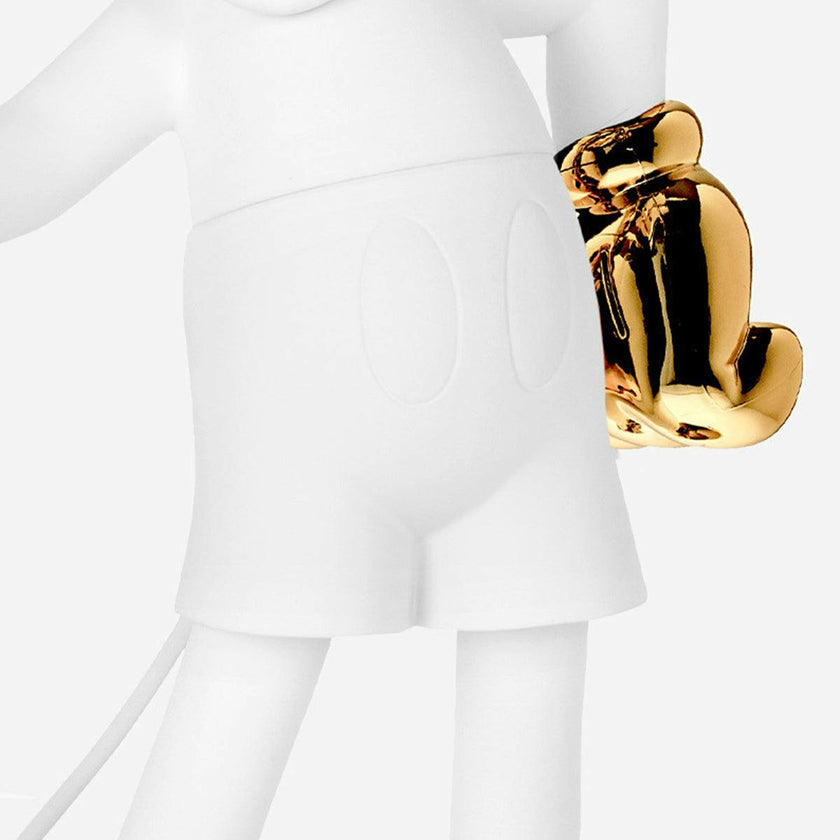 Mickey Mouse WELCOME White & Gold 24in