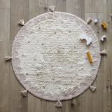 Mallen Tassel Round Rug