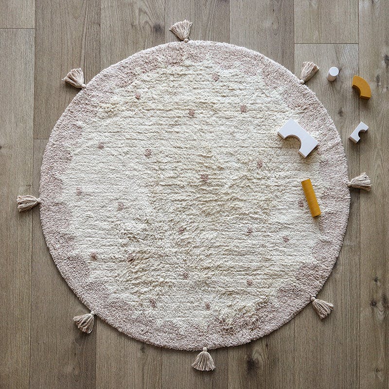 Mallen Tassel Round Rug