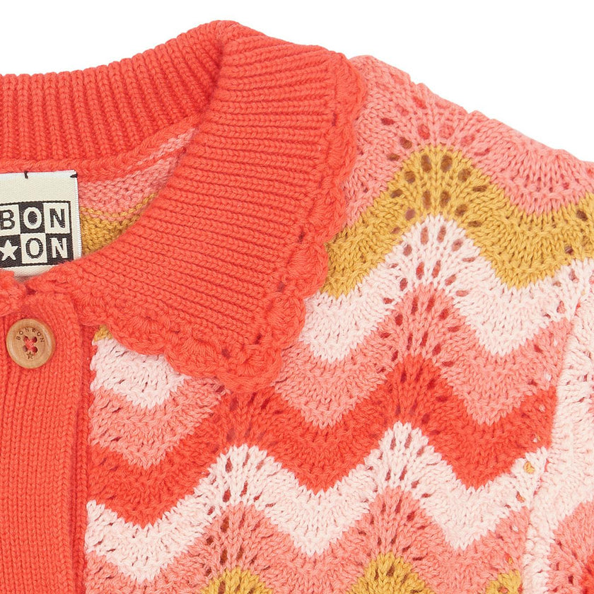 BONTON Ninon Knit Shorts Set - Rose Amor