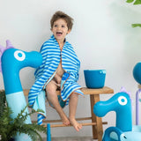 Beach Bag Set Ocean + Road Blue Play Towel