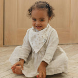 4 Pack Baby Bandana Bibs - Natalie