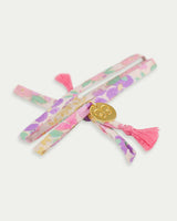 Charm Bracelet - Emma Floral Purple