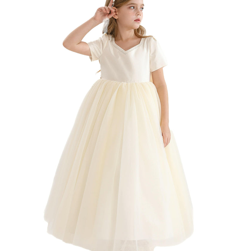 Ivory Accented Yvette Dress