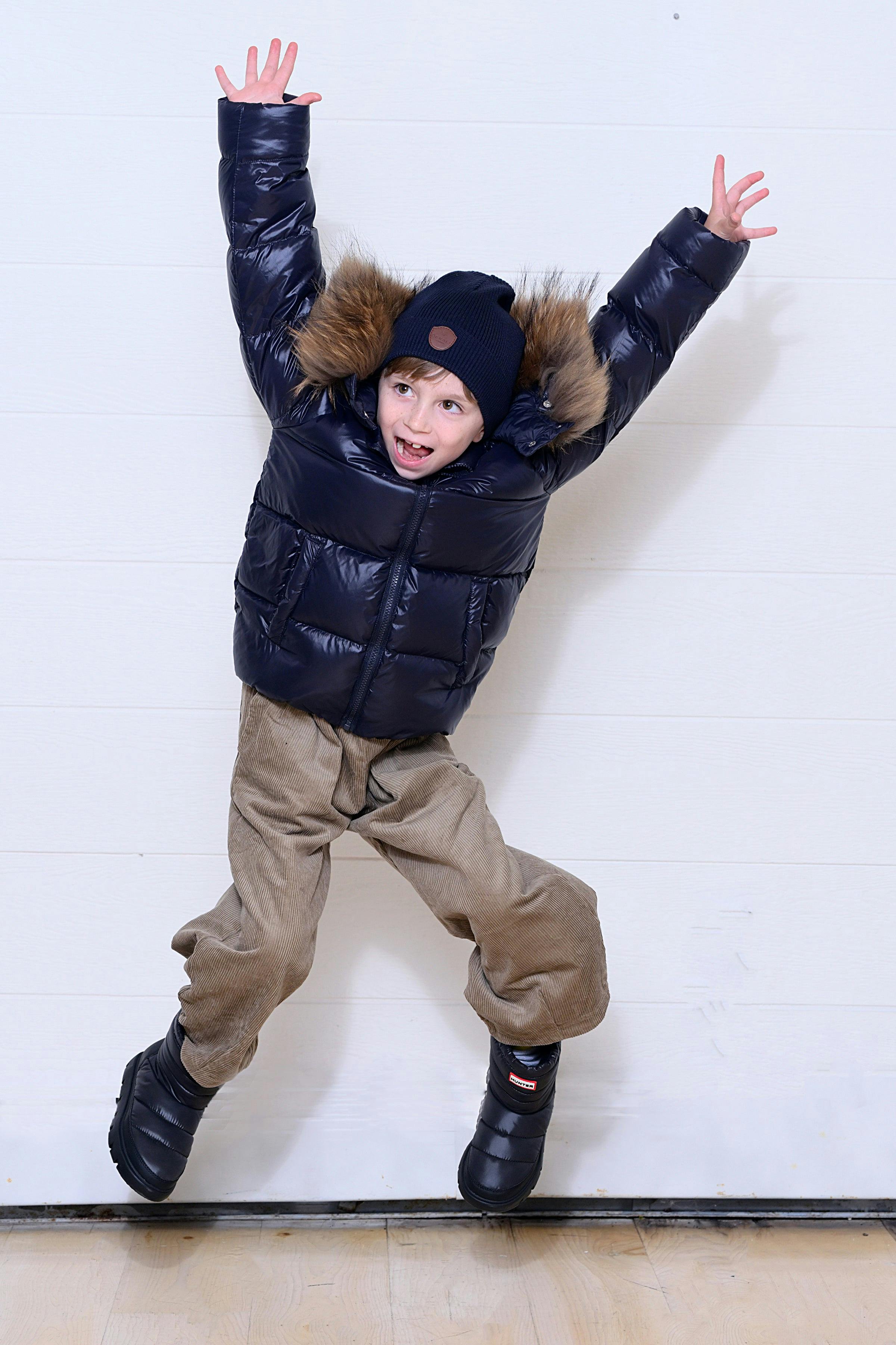 Kids Classic Bomber - Navy