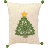 Crochet Tree Mini Pillow