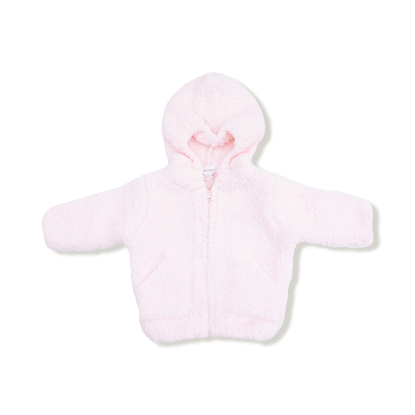 Chenille - Pretty Pink Hooded Jacket