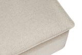 Babyletto Cali Storage Ottoman in Eco-Performance Fabric with USB port | Water Repellent & Stain Resistant