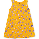 Trapeze Sleeveless A-Line Dress, Purple