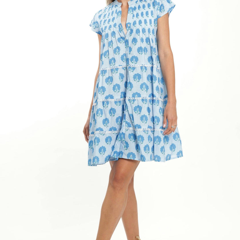 Dalia Dress - Deep Sky