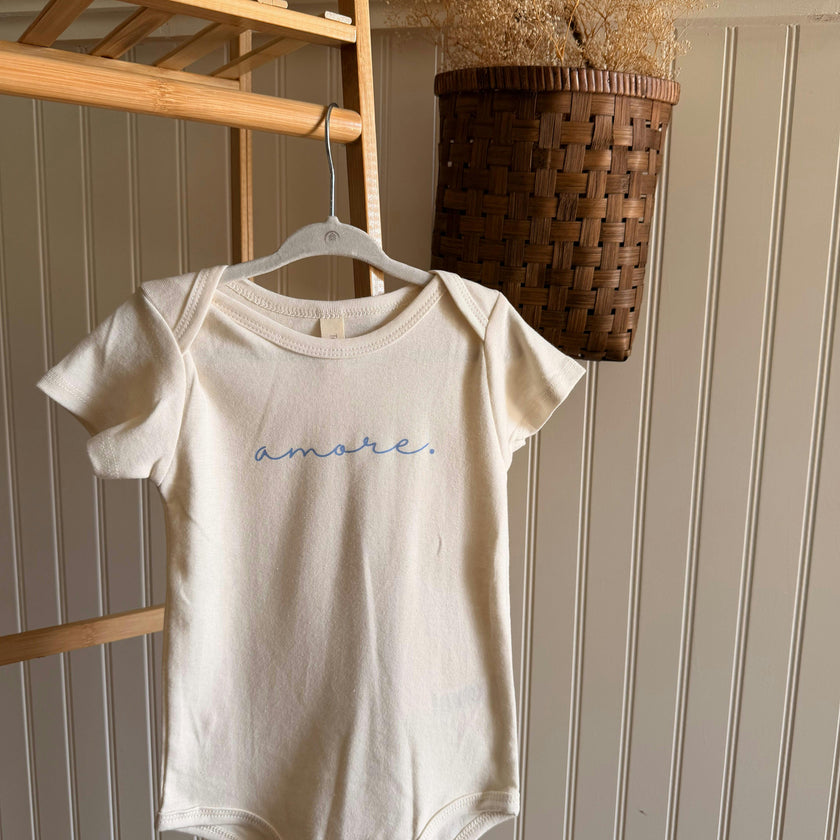 Amore Organic Cotton Baby Bodysuit